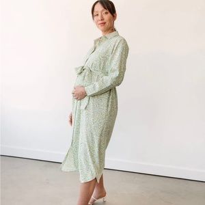 Storq BRAND NEW Relaxed midi Tee shirt Dress in Bluebell